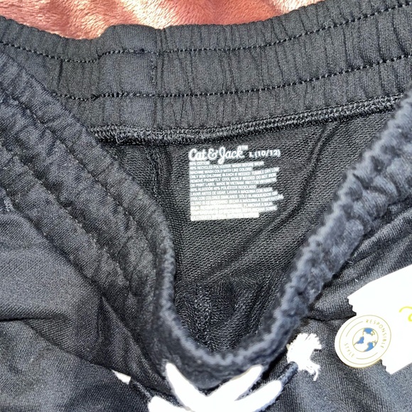 Cat & Jack Black Athletic Shorts - Picture 2 of 2